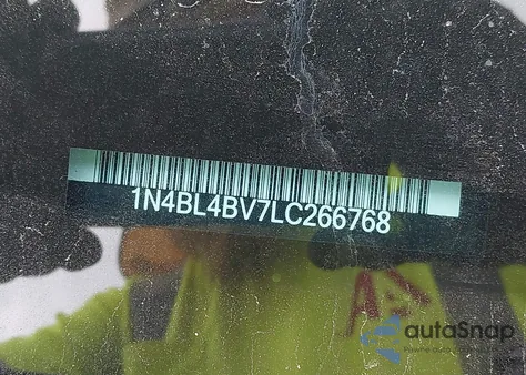 2020 Nissan Altima S Fwd из США, поврежденный, VIN 1N4BL4BV7LC266768